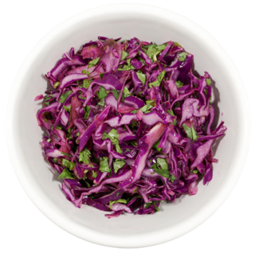 Cilantro Purple Cabbage