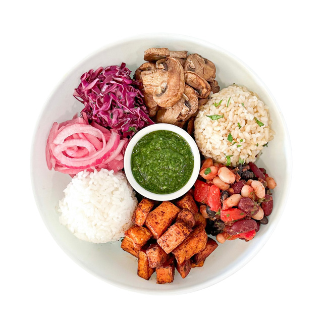 Double Trouble Rice Bol